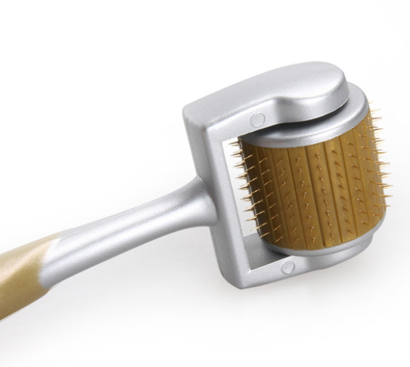 Titanium Derma Roller Gesichtsroller Bartwachstum Roller & Kopfhautroller