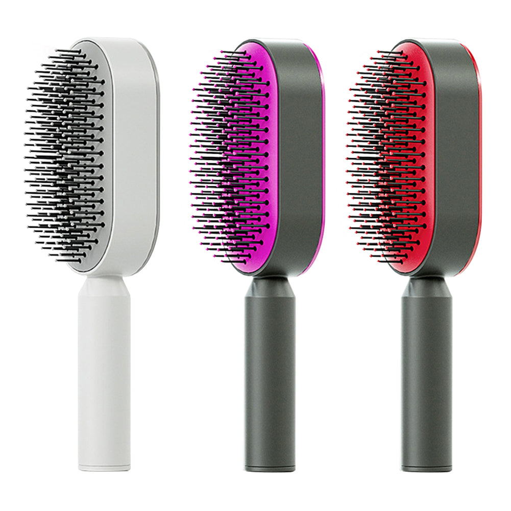 Selbstreinigende Haarbürste Self Cleaning Hair Brush Hochmoderne Haarbürste