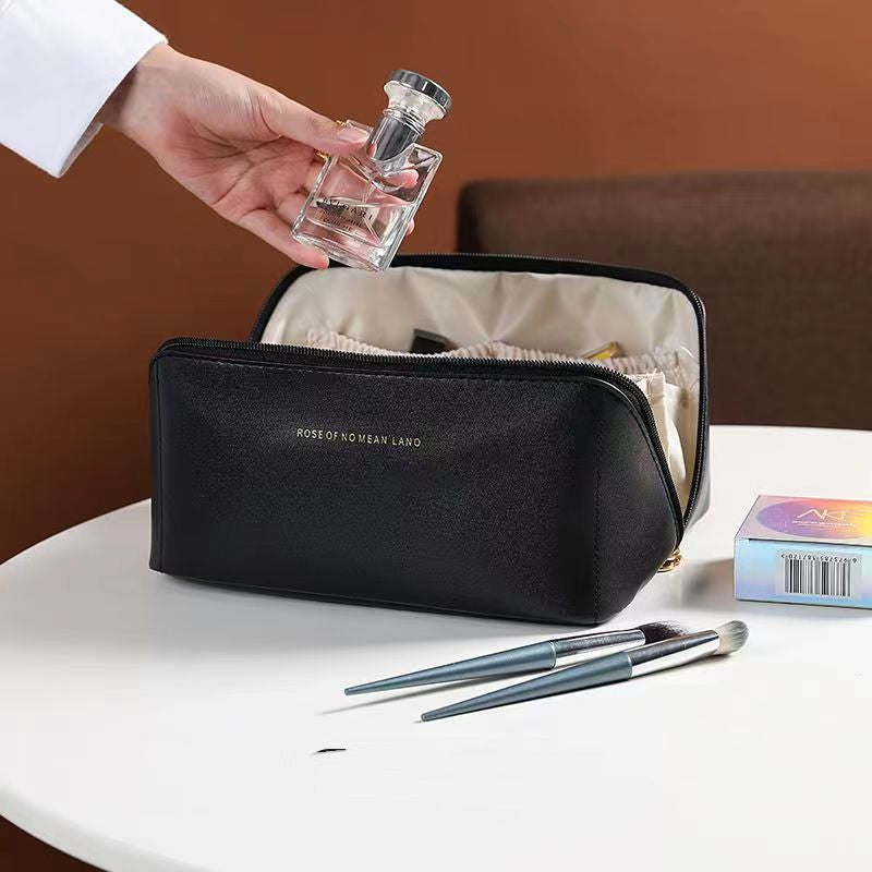 Kosmetiktasche Kosmetik Make-Up Tasche Necessaire Vielseitige Reisetasche Doppelfach Tasche