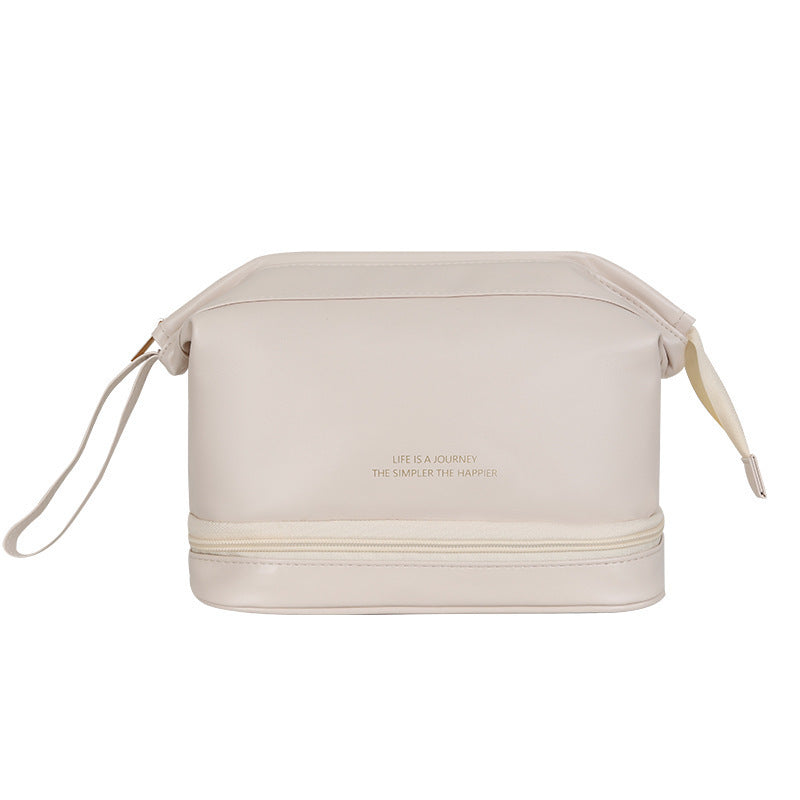 Kosmetiktasche Kosmetik Make-Up Tasche Necessaire Vielseitige Reisetasche Doppelfach Tasche